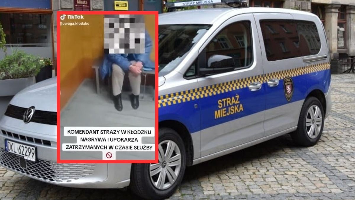 Straż Miejska poniża osoby zatrzymane. Burmistrz Kłodzka reaguje