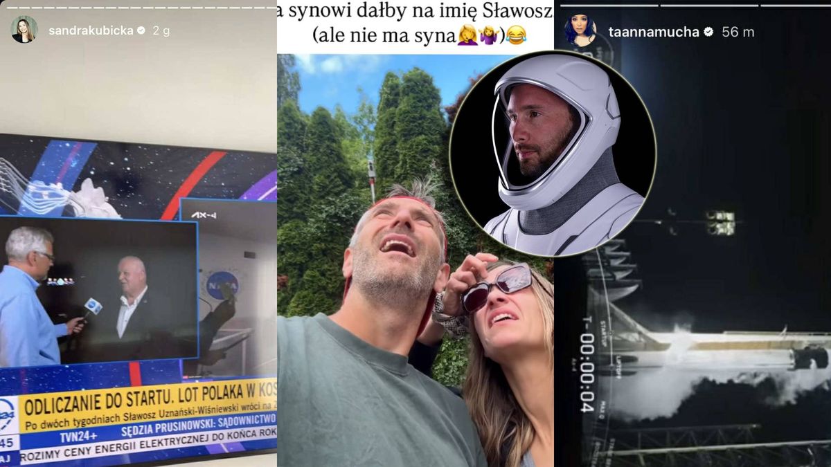 Sławosz Uznański w kosmosie, gwiazdy reagują