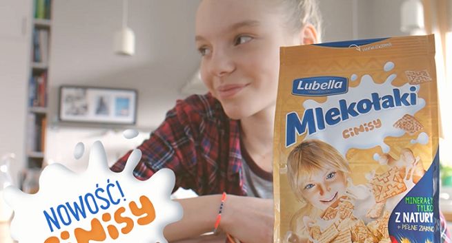 Mlekołaki w nowej wersji Cinisy reklamowane jako „100 proc. dziecięcej natury” (wideo)