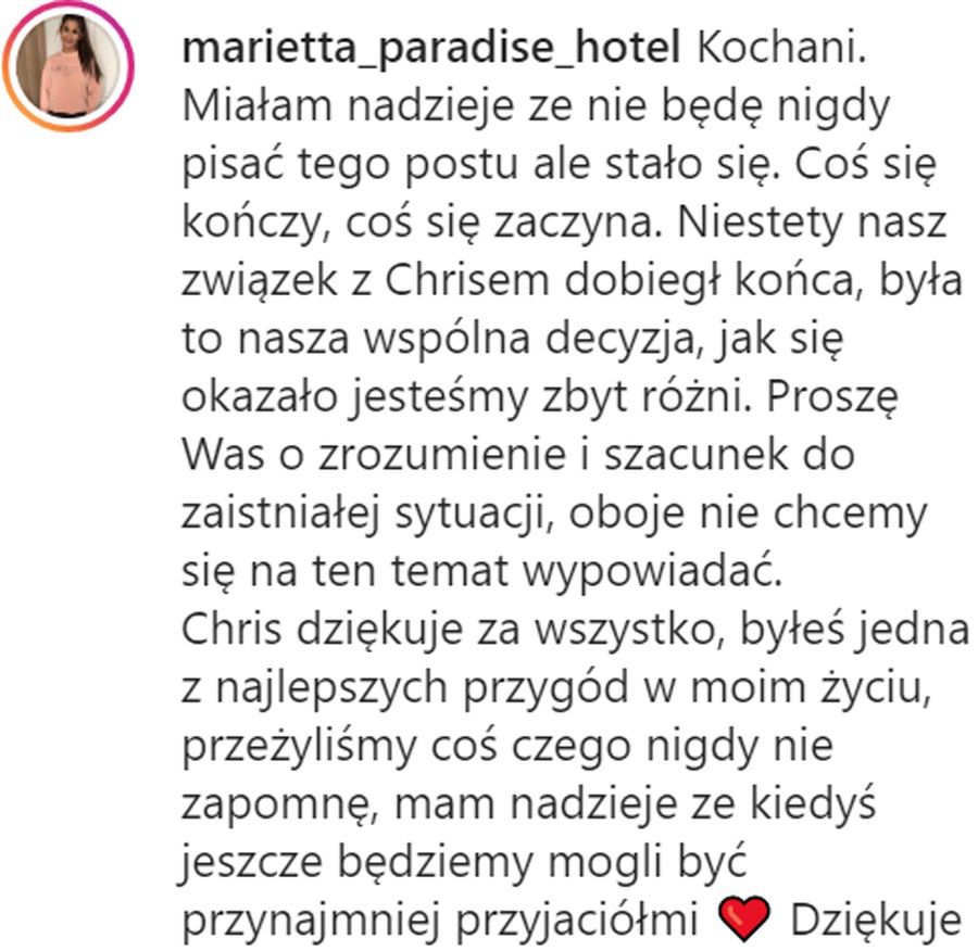 Marietta i Chris