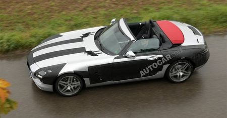 Mercedes SLS AMG bez dachu! | Pierwsze zdjęcia szpiegowskie