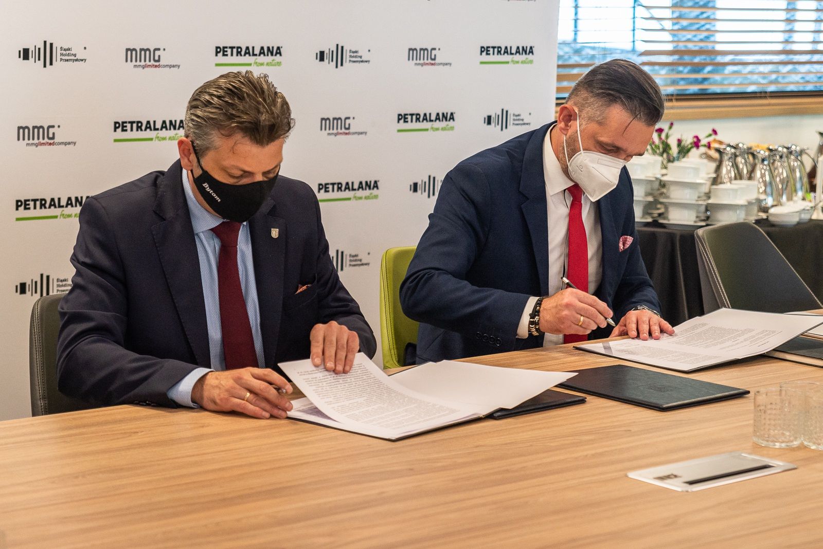 Śląskie. List intencyjny podpisali prezydent Bytomia Mariusz Wołosz i Rafał Szostok, prezes MMG.
