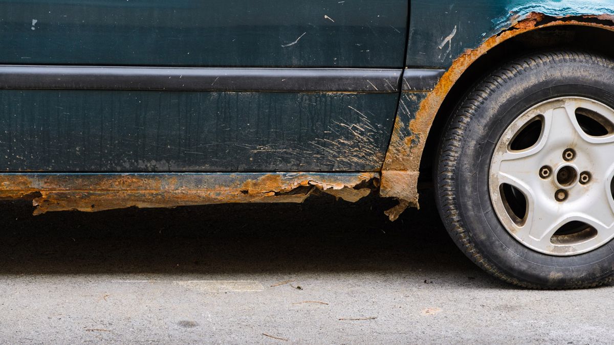 Nawet jeśli samochód jest niezawodny, prędzej czy później może go dopaść rdza