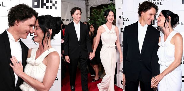 Katy Perry i Justin Trudeau niczym zakochani nastolatkowie nie mogą oderwać od siebie rąk na festiwalu w Nowym Jorku (ZDJĘCIA)