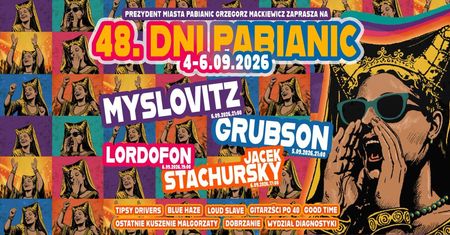 48. Dni Pabianic. Trzy dni koncertów i atrakcji