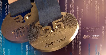 Wyjątkowy medal na jubileusz Poznań Maratonu. Połączy sport z ważną rocznicą