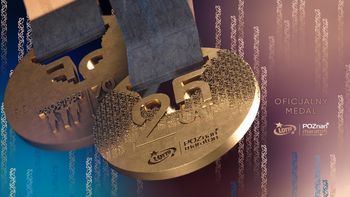 Wyjątkowy medal na jubileusz Poznań Maratonu. Połączy sport z ważną rocznicą