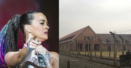 Katy Perry odwiedziła Auschwitz (FOTO)