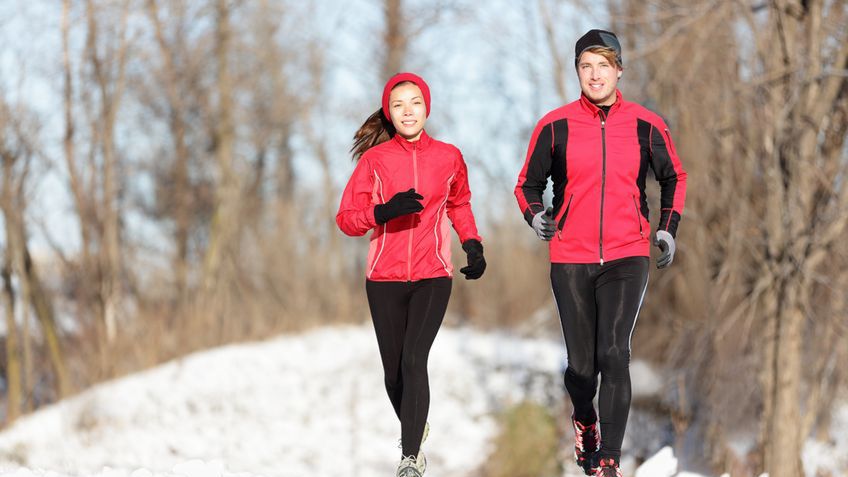 Biegać można o każdej porze roku - także zimą