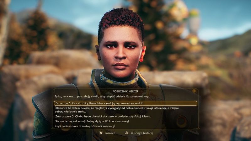 The Outer Worlds - możliwości poprowadzenia rozmowy