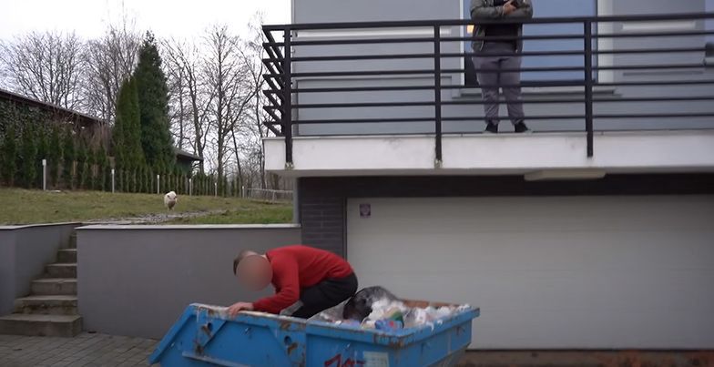 Screeny usuniętego już nagrania Kamerzysty