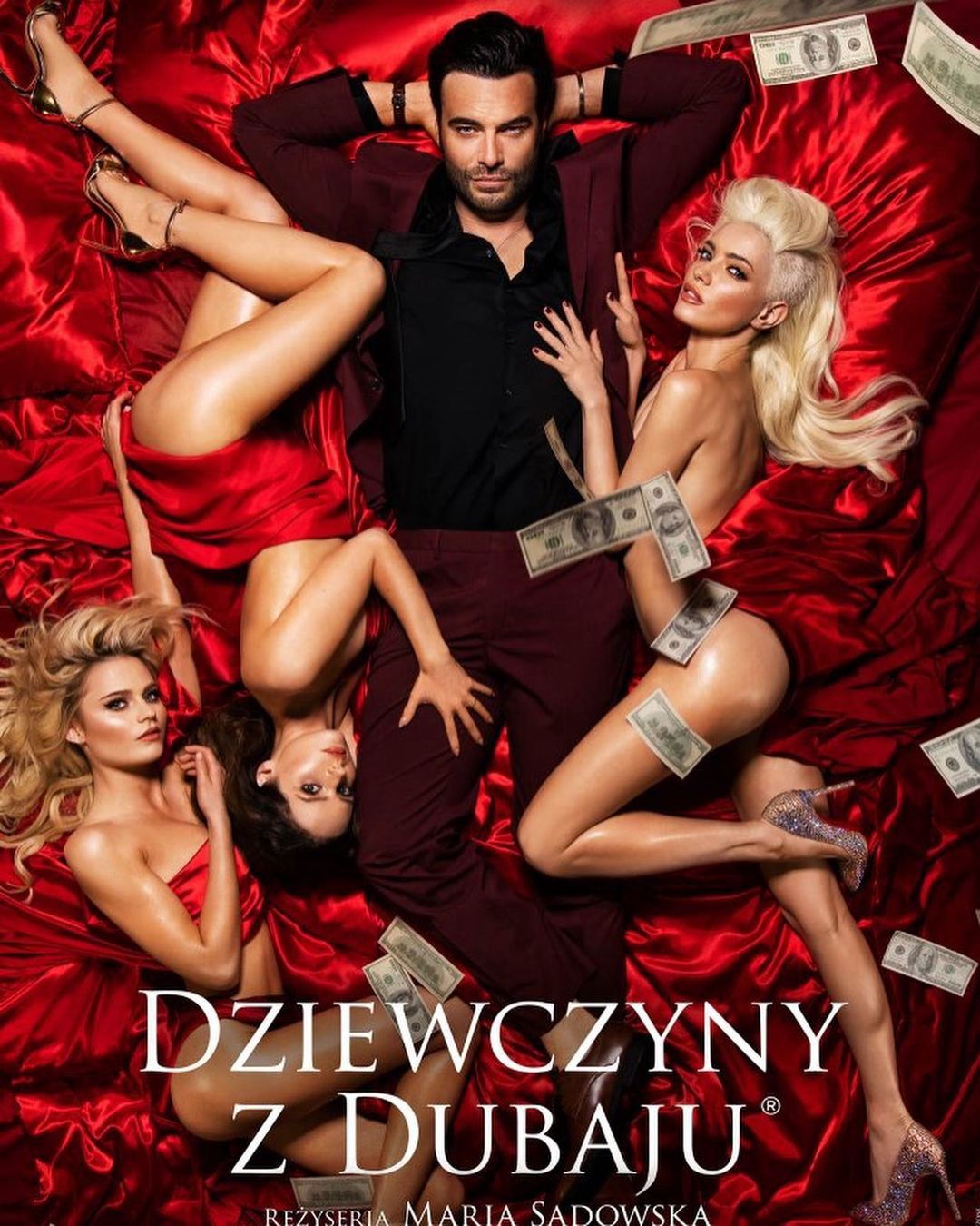 Plakat promujący film "Dziewczyny z Dubaju" 
