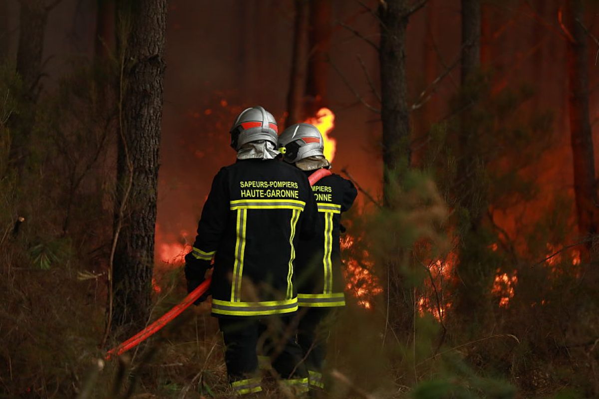 Płoną lasy we Francji. Zginął 38-letni strażak