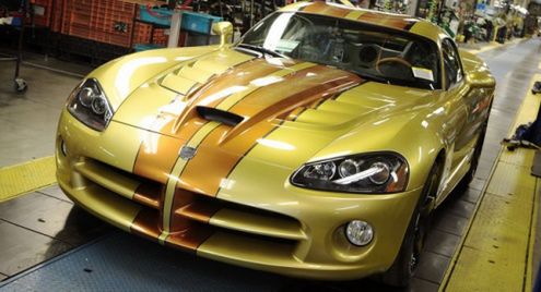 Ostatni Dodge Viper zjeżdża z taśmy montażowej