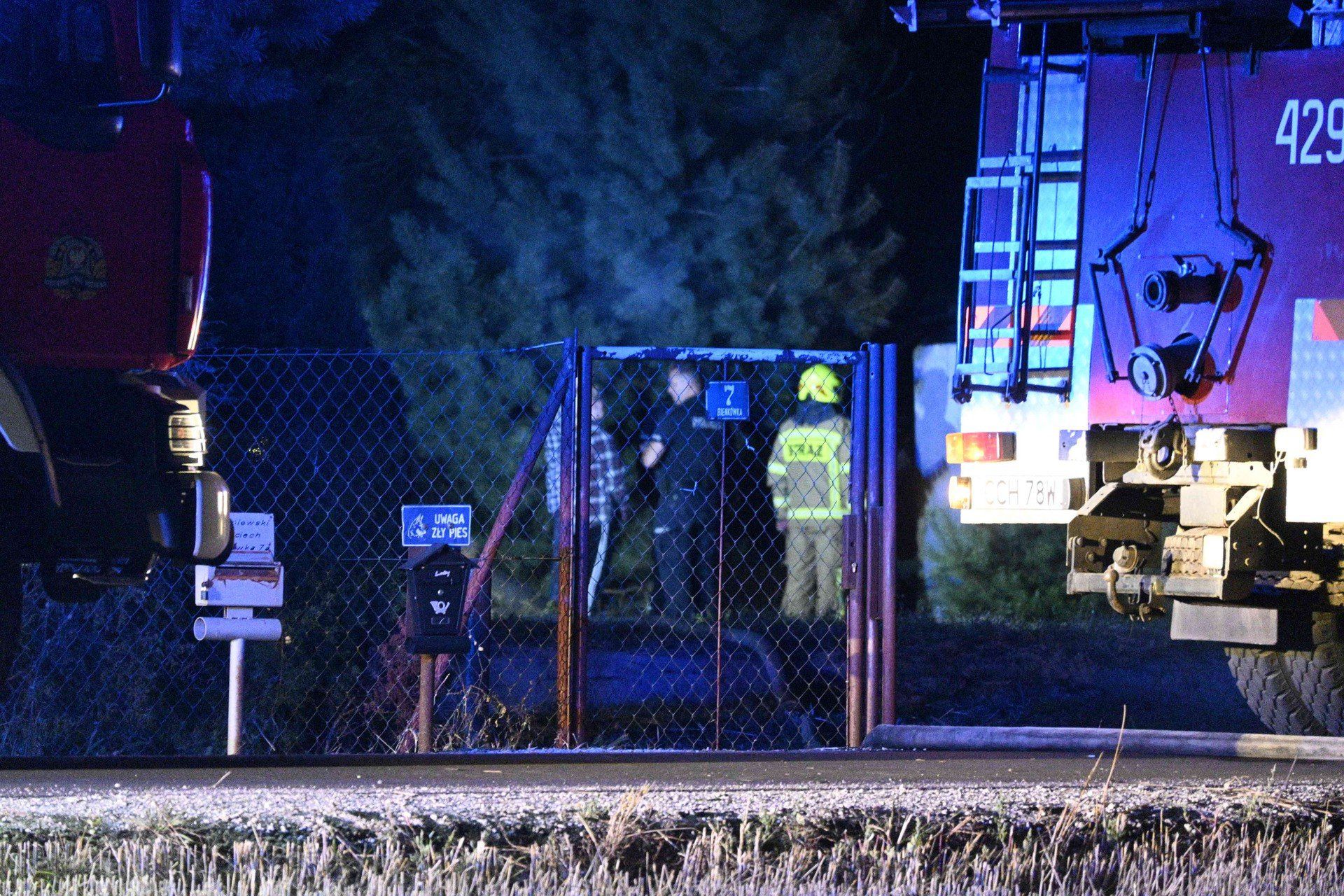 W nocy z 17 na 18 sierpnia 2025 r. doszło do pożaru domu w m. Bieńkówka w powiecie chełmińskim