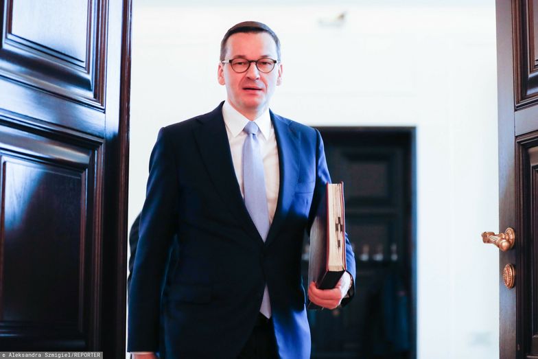 Posiedzenie rz?du
2020.02.18 , Warszawa , Kancelaria Prezesa rady Ministrow , Posiedzenie rzadu n/z Mateusz Morawiecki fot. Aleksandra Szmigiel/REPORTER
Aleksandra Szmigiel/REPORTER