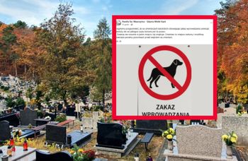 Nie dla psów. Parafia przypomina o zakazie
