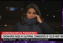 Dziennikarka CNN łkała na wizji. "Chciałam krzyczeć"