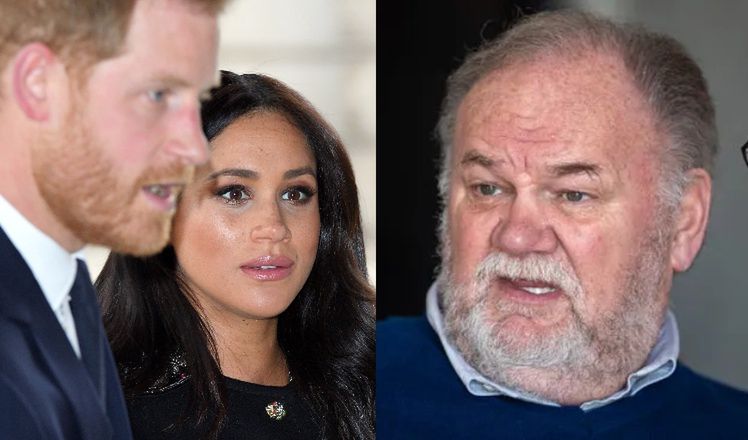 Thomas Markle pomstuje na Meghan Markle i "jej rudego męża"
