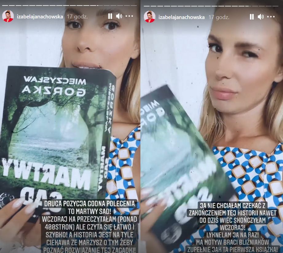 Izabela Janachowska poleca książki