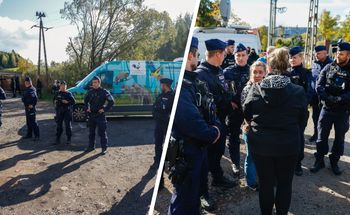 Burzliwe zamieszki przed ZOO. Policja użyła siły