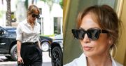 Przybita Jennifer Lopez zmierza na lunch w towarzystwie ukochanej pociechy Emmy  (ZDJĘCIA)