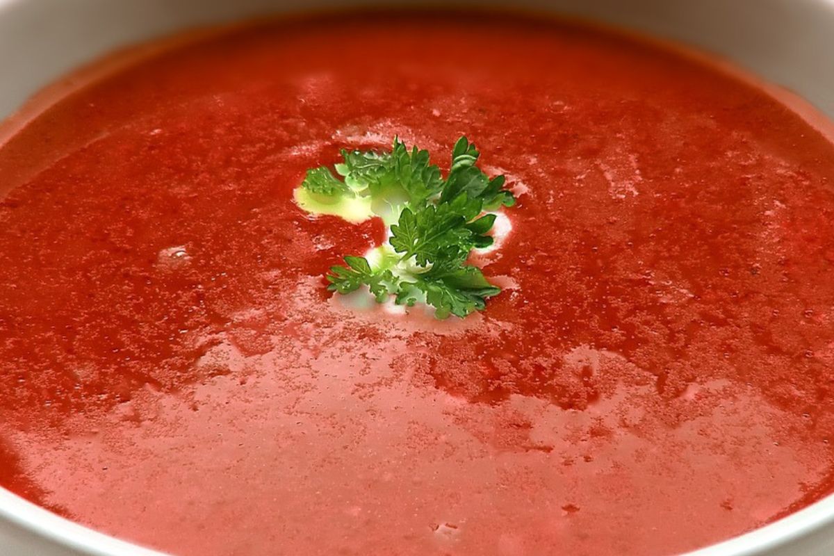 Zupa pomidorowa z ketchupem