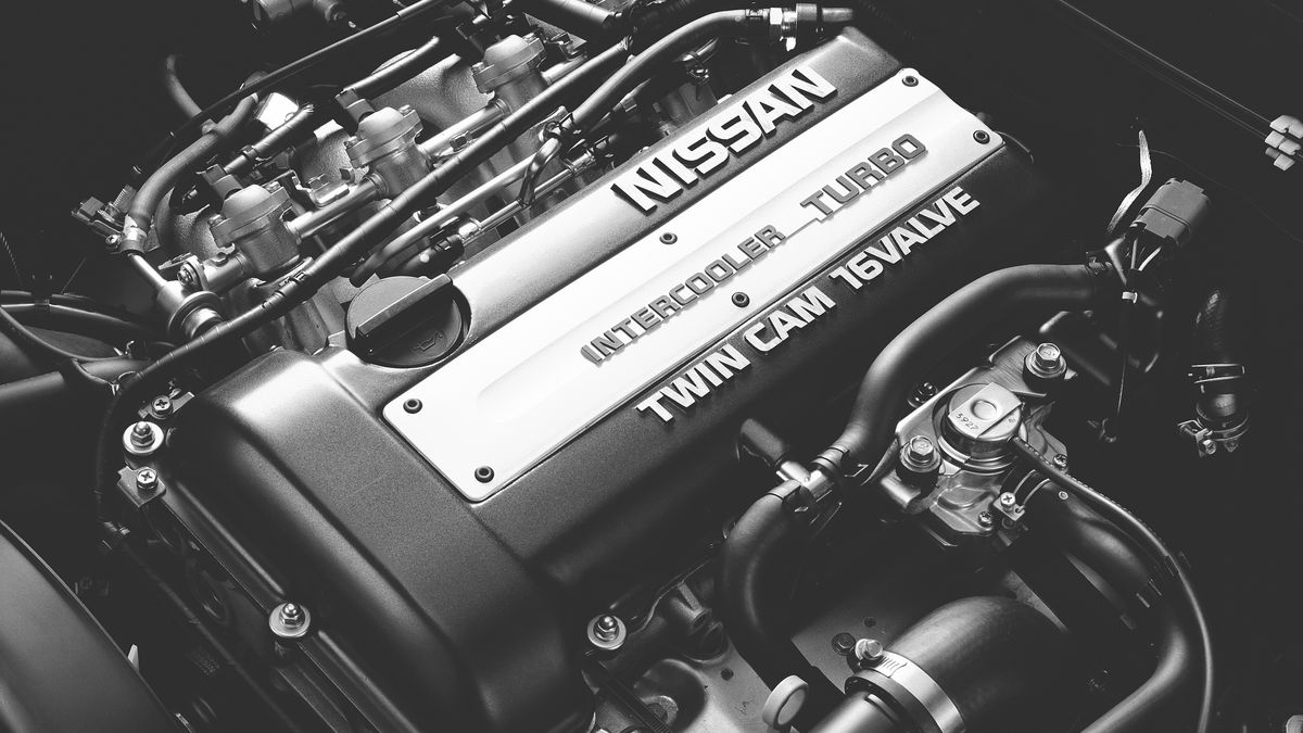 Silnik SR20DET, w którym często montowana jest głowica z silnika VE