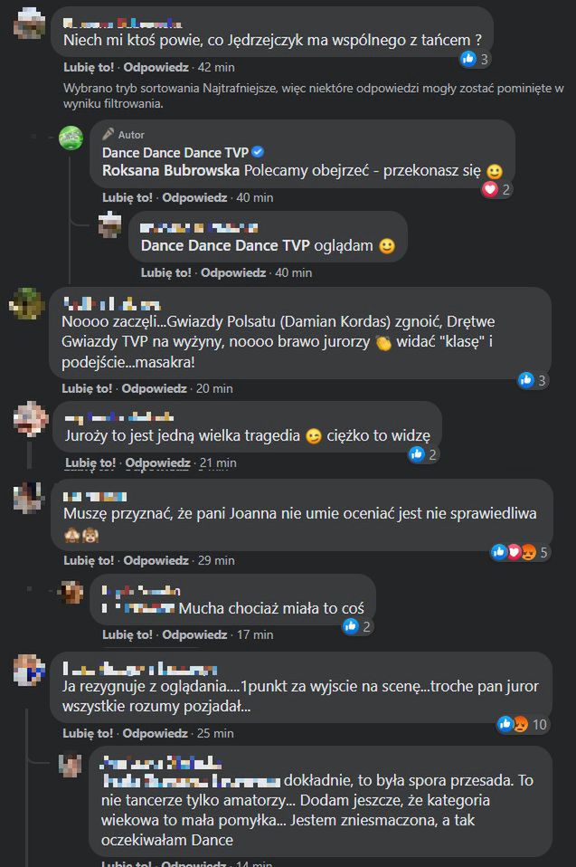 "Dance, Dance, Dance" 3: komentarze internautów
