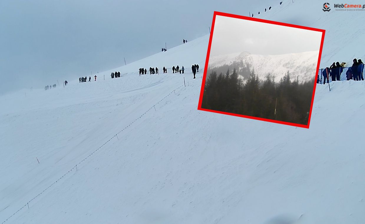 Tatry zasypane śniegiem. 70 cm białego puchu i zamiecie śnieżne