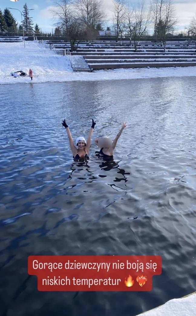 Sylwia Bomba relacjonuje morsowanie