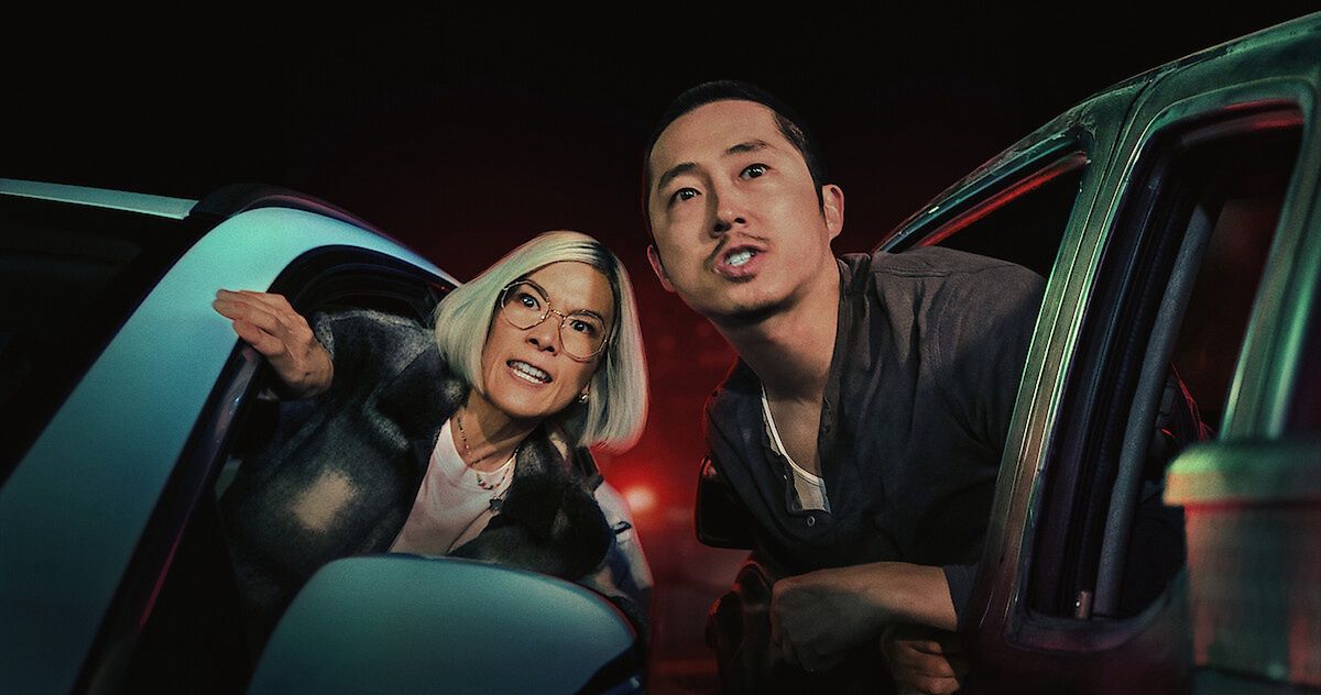Ali Wong i Steven Yeun są gwiazdami serialu Netfliksa "Awantura"
