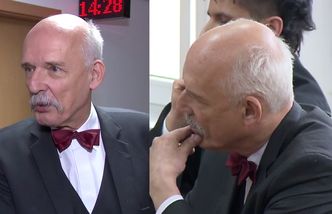 Korwin-Mikke zapłaci 23 tysiące złotych za spoliczkowanie Boniego. "NIE ZGADZAM SIĘ. On powinien mnie wyzwać na pojedynek!"