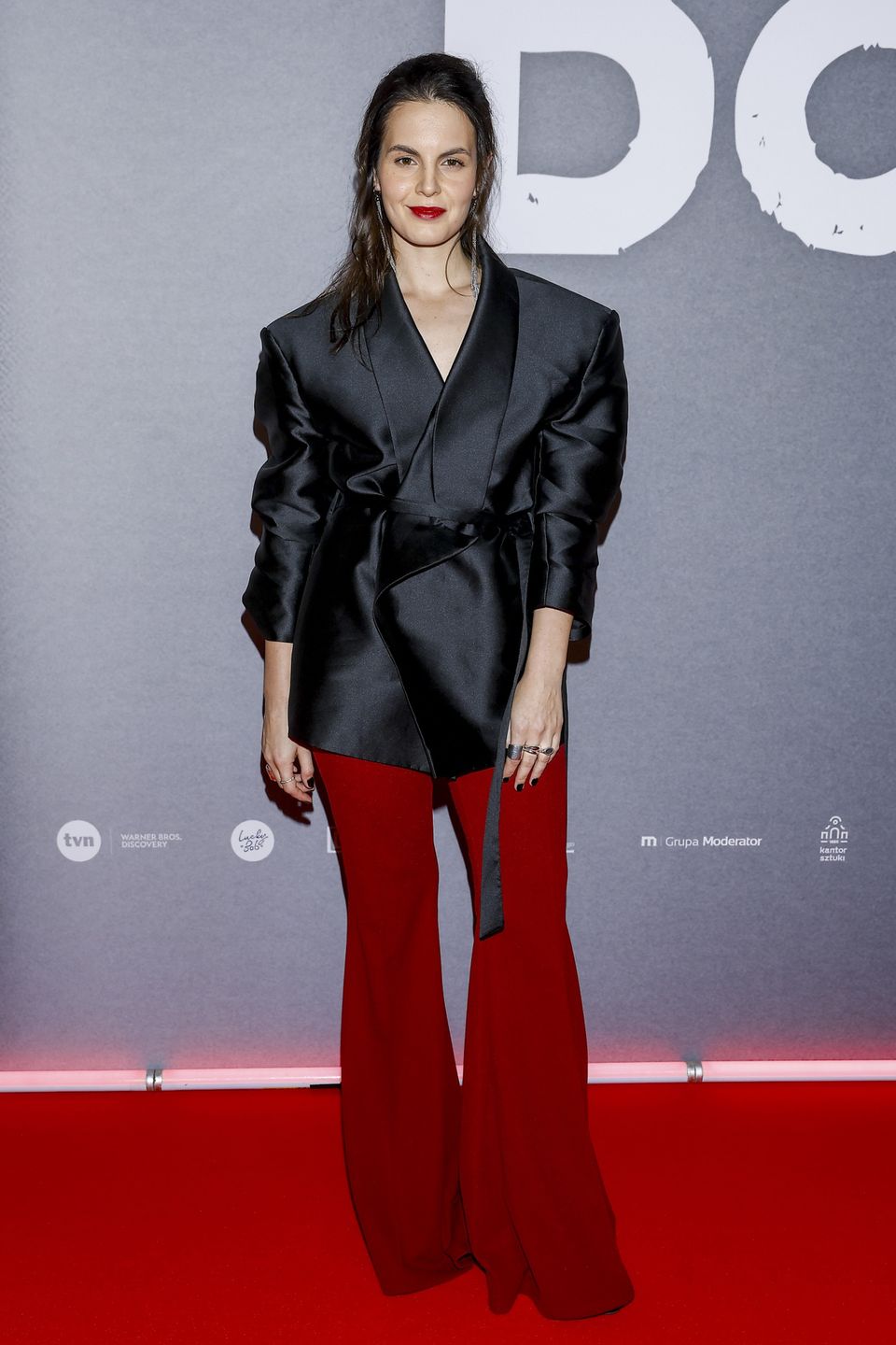Agata Turkot na premierze filmu "Dom dobry"