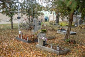 Cmentarz przy al. Powst. Wlkp. w Pile, dawny, stary, Piła