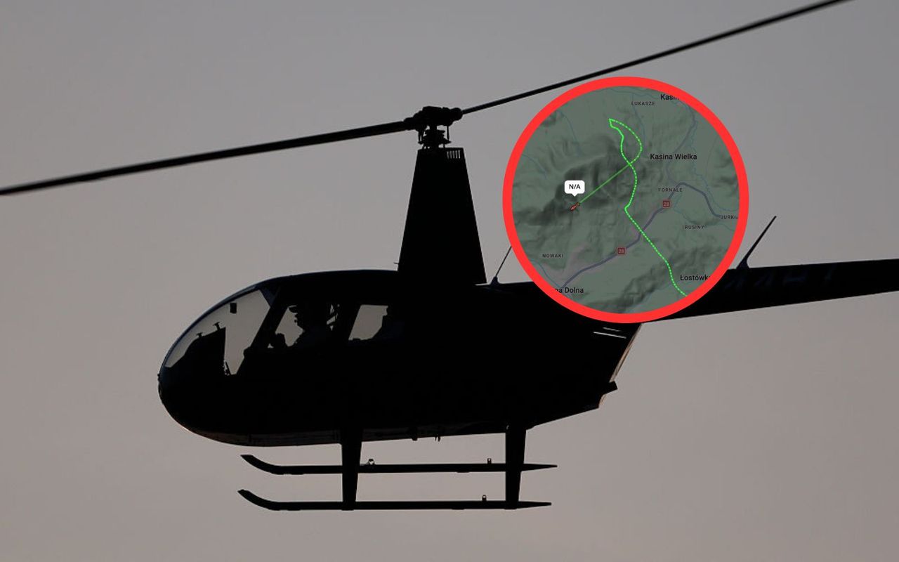 Katastrofa lotnicza w Małopolsce. Nie żyje pilot śmigłowca