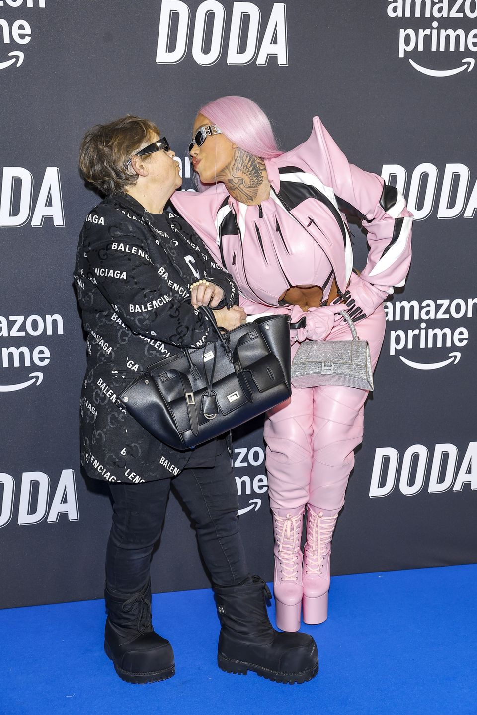 Laluna z mamą na śniance