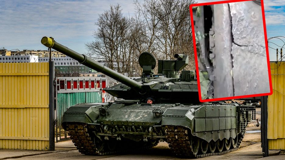 Czołg T-90M i wada konstrukcyjna.