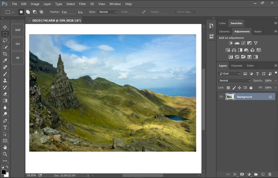 Nowości w Adobe Photoshop CC: duże zmiany w interfejsie, przystosowanie do funkcji dotyku 3