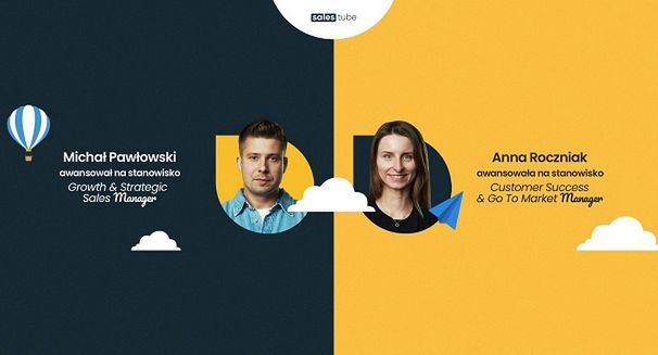 Anna Roczniak oraz Michał Pawłowski z awansem w Salestube