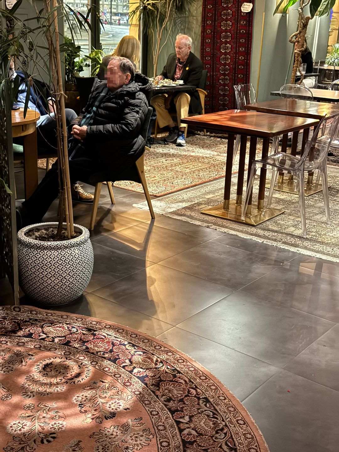 Bill Murray na obiedzie w warszawskiej restauracji