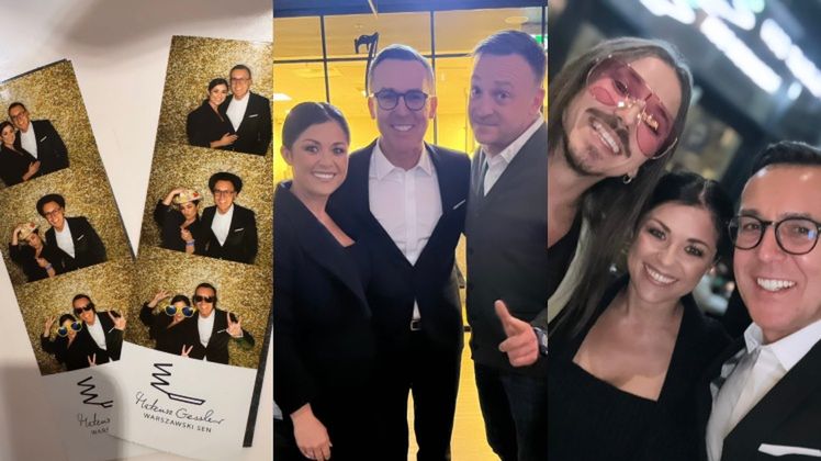 Katarzyna Cichopek i Maciej Kurzajewski "zaszaleli" na przyjęciu u Gesslera