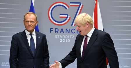 Tusk nie mógł tego słuchać. Burza po słowach Borisa Johnsona