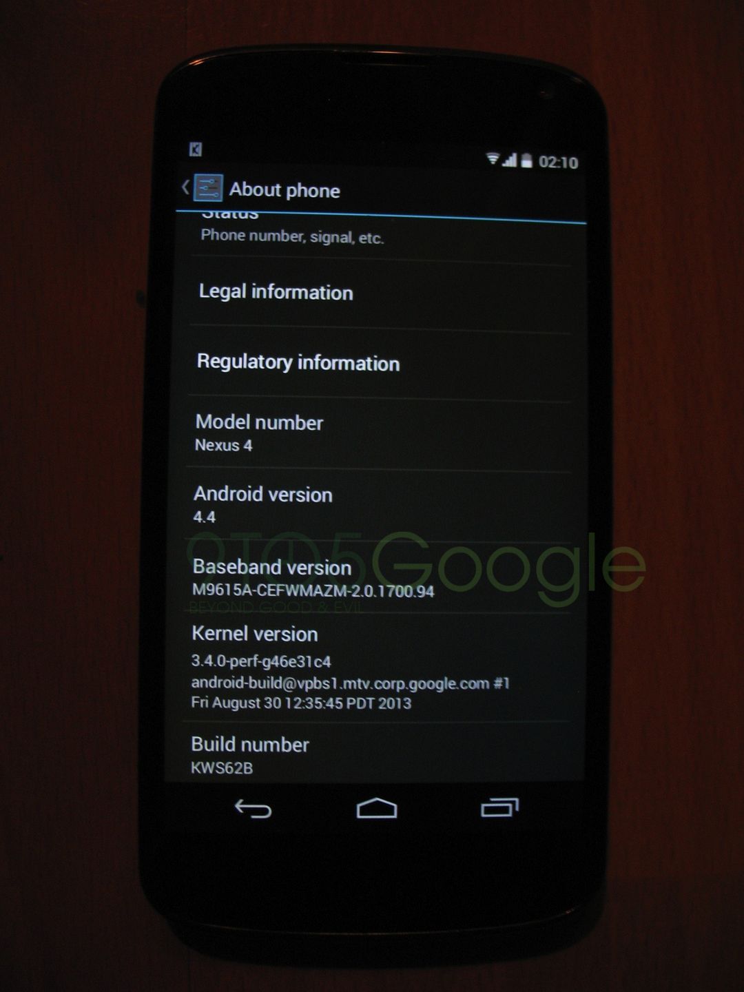 Google odświeża wygląd Androida. KitKat na zdjęciach 4