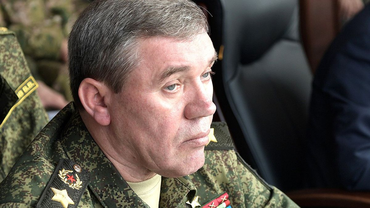 Generał Walerij Gierasimow odsunięty na boczny tor?