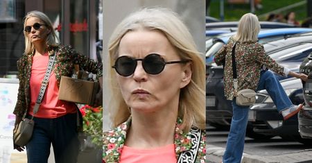 Zabiegana Małgorzata Foremniak przeprowadza desant na sklepik z "medycyną naturalną" (ZDJĘCIA)