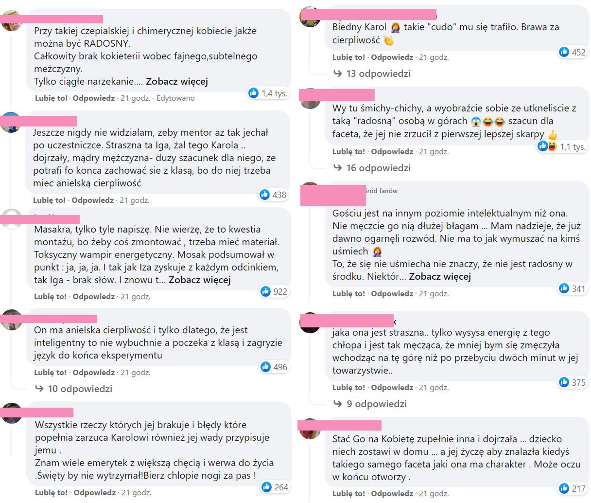Widzowie komentują zachowanie Igi ze "Ślubu od pierwszego wejrzenia"