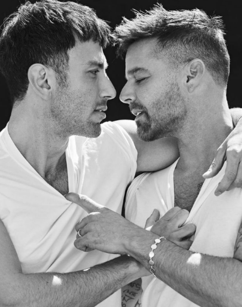 Ricky Martin z mężem w sesji dla magazynu "CAP 74024"