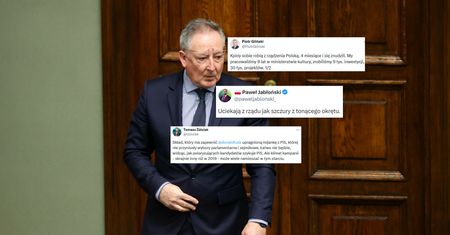 Sienkiewicz odchodzi. Fala komentarzy w sieci