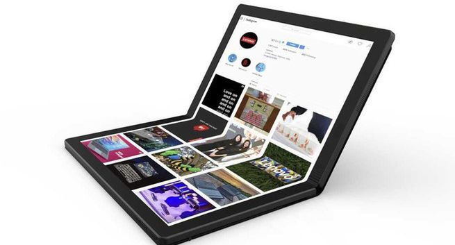 Lenovo pokazuje laptop ze składanym wyświetlaczem 13,3 cala